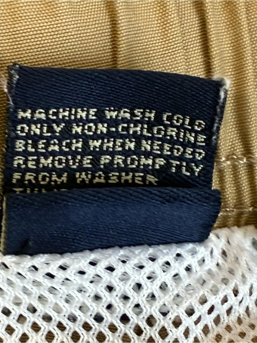 Vintage Polo Sport Ralph Lauren Swim Shorts Mens XL Beige Mesh Lined Pony Logo